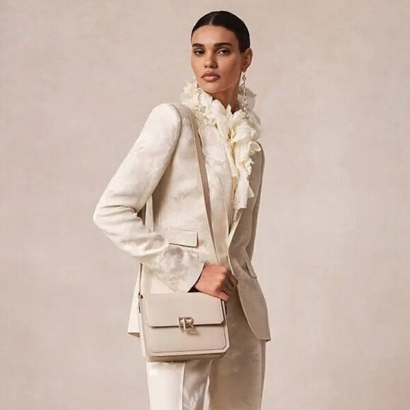 Ralph Lauren Resort ‘24 Collection Parker Floral Jacquard Single-Breasted Jacket - Picture 12 of 17